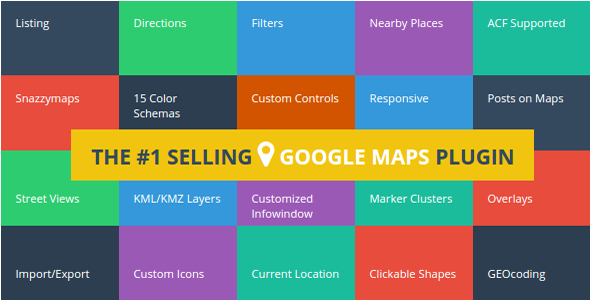 Advanced Google Maps Plugin for Wordpress v4.0.1