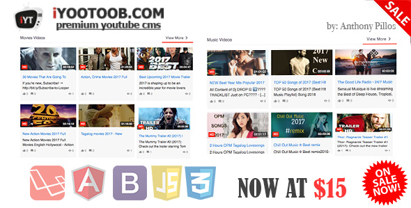 iYOOTOOB - PREMIUM YOUTUBE CMS &raquo; Premium Scripts, Plugins &amp; Mobile