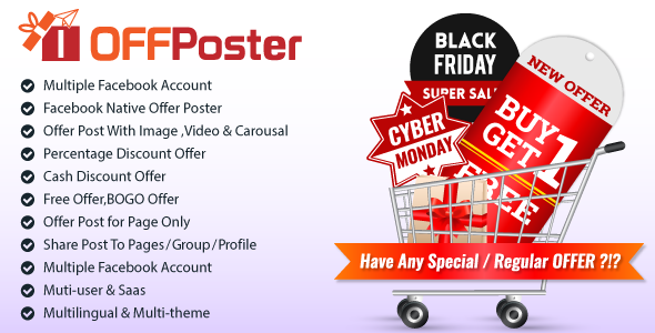 OFFPoster : Facebook Offer Poster (Image, Carousel & Video) &raquo; Premium Scripts, Plugins &amp; Mobile