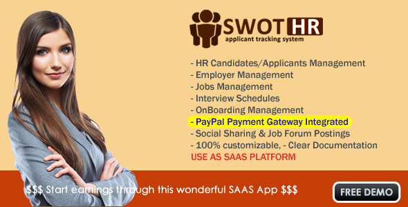 HR Applicant Tracking System (Saas App) &raquo; Premium Scripts, Plugins &amp; Mobile