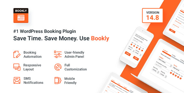 Bookly Booking Plugin v14.8 ᄄC Responsive Appointment Booking