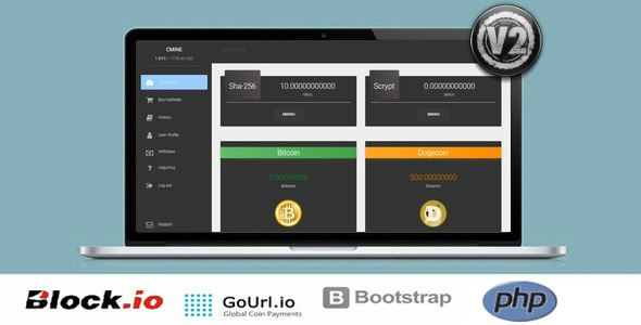 Bitcoin, Dogecoin Cloud Mining - Php Script &raquo; Premium Scripts, Plugins &amp; Mobile