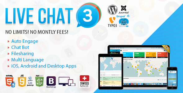Live Support Chat - Live Chat 3 &raquo; Premium Scripts, Plugins &amp; Mobile