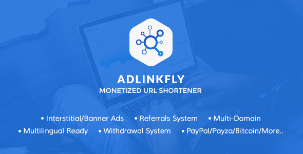 AdLinkFly v6.6.1 - Monetized URL Shortener - nulled &raquo; Premium Scripts, Plugins &amp; Mobile