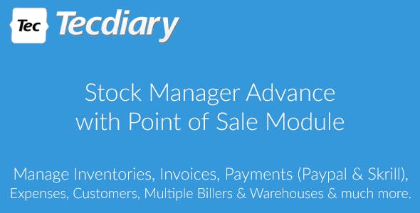 Stock Manager Advance with Point of Sale Module v3.4.20 &raquo; Premium Scripts, Plugins &amp; Mobile