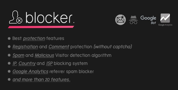Blocker. v1.6.0 - Wordpress Firewall Plugin