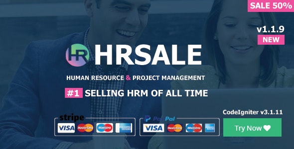 HRSALE v1.1.9 - The Ultimate HRM &raquo; Premium Scripts, Plugins &amp; Mobile