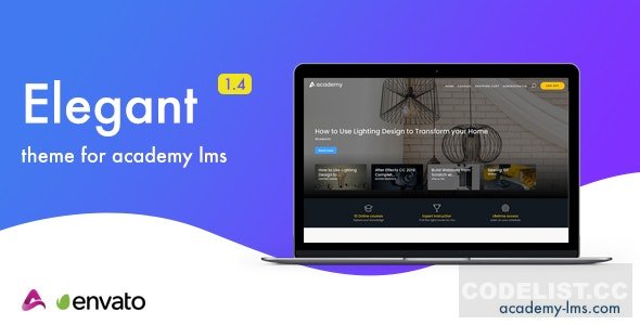 Elegant v1.4 - Academy LMS Theme &raquo; Premium Scripts, Plugins &amp; Mobile