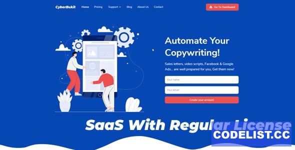 CyberBukit Automatic Writing v1.2.2 - SaaS Ready - nulled &raquo; Premium Scripts, Plugins &amp; Mobile