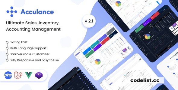 Acculance v2.1 - Ultimate Sales, Inventory, Accounting Management System - nulled &raquo; Premium Scripts, Plugins &amp; Mobile