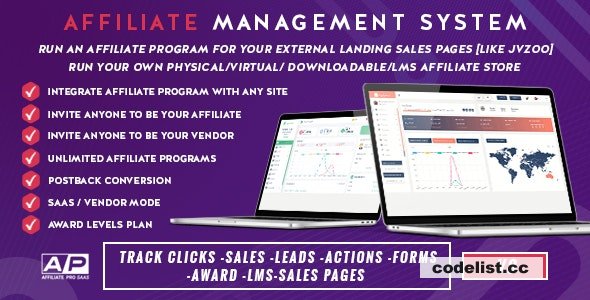 Affiliate Management System v8.0.0.0 - nulled &raquo; Premium Scripts, Plugins &amp; Mobile