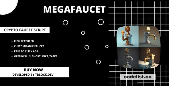 MegaFaucet v1.1.0 - Crypto Faucet Script &raquo; Premium Scripts, Plugins &amp; Mobile