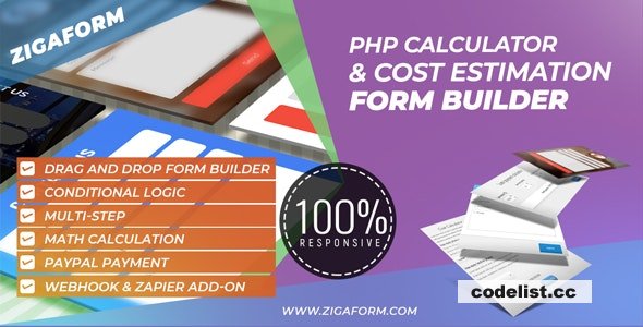 Zigaform v6.0.9 - PHP Calculator &amp; Cost Estimation Form Builder &raquo; Premium Scripts, Plugins &amp; Mobile
