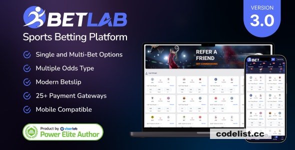 BetLab v3.0 - Sports Betting Platform - nulled &raquo; Premium Scripts, Plugins &amp; Mobile