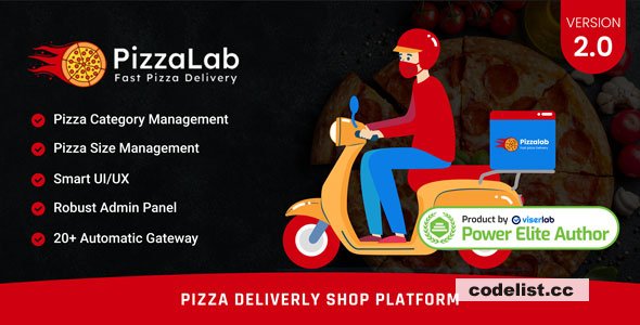 PizzaLab v2.0 - Pizza Delivery Shop Platform » Premium Scripts, Plugins & Mobile