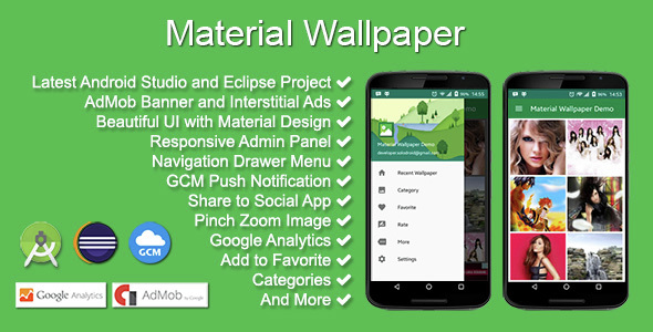 Material Wallpaper » Premium Scripts, Plugins & Mobile