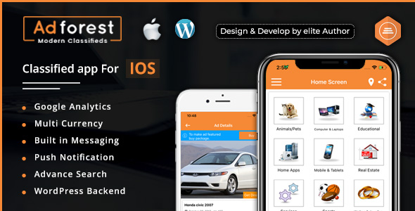AdForest v3.5.5 - Classified Native IOS App &raquo; Premium Scripts, Plugins &amp; Mobile