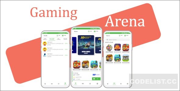 Gaming Arena v1.0 - gaming fantasy tournament app (MPL clone) &raquo; Premium Scripts, Plugins &amp; Mobile