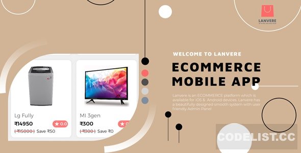 Lanvere v1.0 - ecommerce mobile app iPhone &raquo; Premium Scripts, Plugins &amp; Mobile