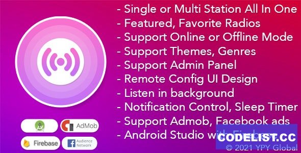 XRadio v4.0 - Best Radio Template For Android &raquo; Premium Scripts, Plugins &amp; Mobile