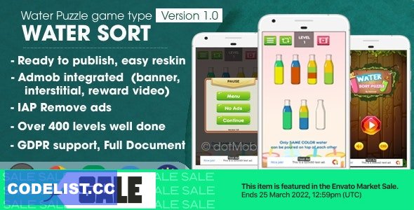 Water Sort Puzzle v1.1.2 - Unity Complete Project &raquo; Premium Scripts, Plugins &amp; Mobile