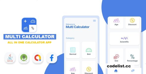Multi Calculator v1.0 - All in one calculator app &raquo; Premium Scripts, Plugins &amp; Mobile