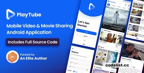 PlayTube v3.8 - Mobile Video &amp; Movie Sharing Android Native Application (Import / Upload) &raquo; Premium Scripts, Plugins &amp; Mobile