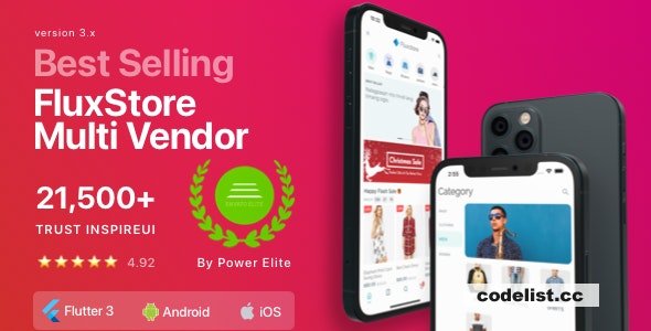 Fluxstore Multi Vendor v3.16.0 - Flutter E-commerce Full App &raquo; Premium Scripts, Plugins &amp; Mobile
