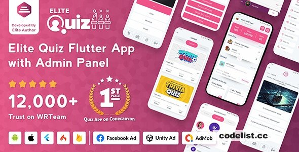 Elite Quiz v2.1.1 - Trivia Quiz - Quiz Game - Flutter Full App + Admin Panel - nulled &raquo; Premium Scripts, Plugins &amp; Mobile