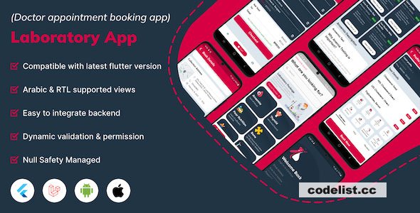 Laboratory Management system website, android & IOS application in flutter v2.2 » Premium Scripts, Plugins & Mobile