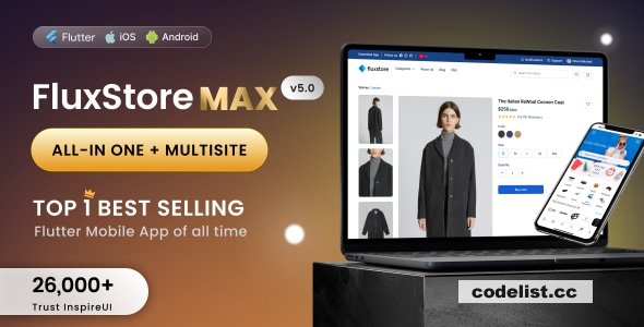 FluxStore MAX v5.0 - The All-in-One and Multisite E-Commerce Flutter App for Businesses of All Sizes &raquo; Premium Scripts, Plugins &amp; Mobile