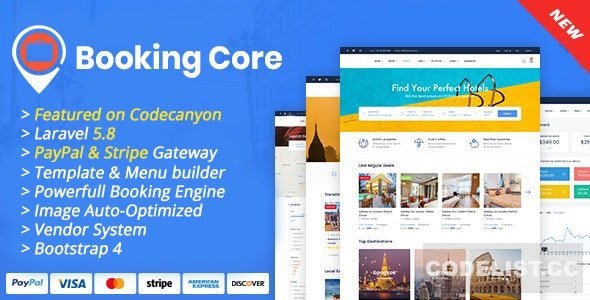 Booking Core v4.0 - Ultimate Booking System
