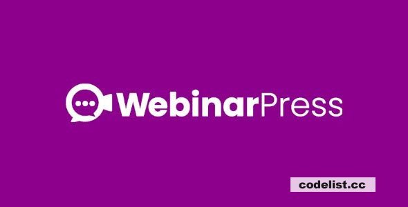 WebinarPress Pro v2.28.13 - WordPress Webinar Plugin