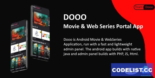 Dooo v1.5.0 - Movie &amp; Web Series Portal App - nulled