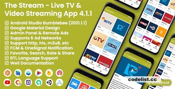 The Stream v4.1.1 - Live TV &amp; Video Streaming App