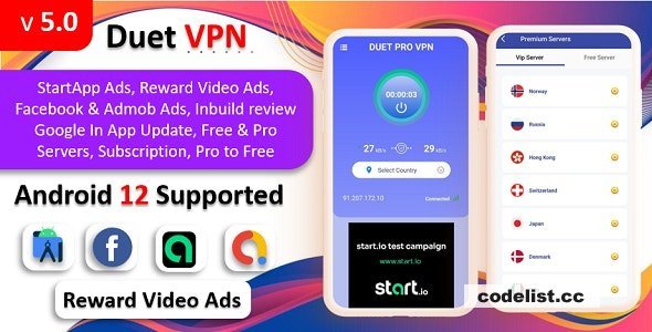 Duet Pro VPN App v5.0 - Secure VPN App &amp; Fast VPN