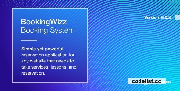BookingWizz v6.0.4 - Booking System - nulled