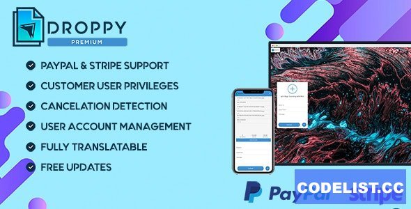 Droppy Premium subscription v2.3.9 - nulled