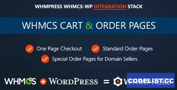 WHMCS Cart &amp; Order Pages v4.4 rev0 - One Page Checkout