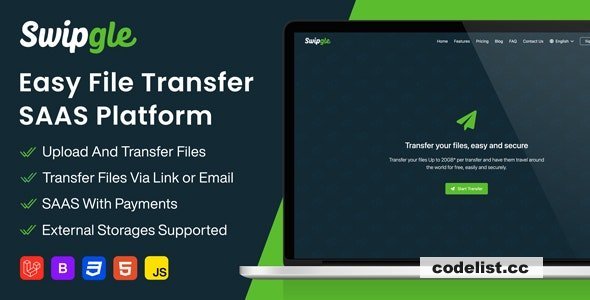 Swipgle - Easy File Transfer (SAAS) - 26 March 2025