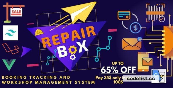 Repair box v0.9.4 - Repair booking,tracking and workshop management system - nulled