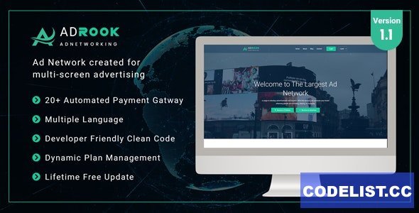AdsRock v1.1 - Ads Network &amp; Digital Marketing Platform - nulled