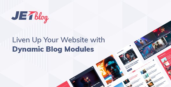 JetBlog v2.4.4 - Blogging Package for Elementor Page Builder