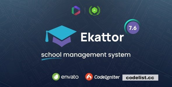 Ekattor v7.6 - School Management System - nulled