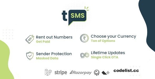 tSMS v2.4 - Temporary SMS Receiving System - SaaS - Rent out Numbers - nulled