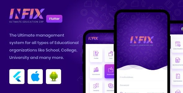 InfixEdu v2.0.8 - Open Source Flutter for Android &amp; iOS
