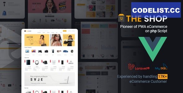The Shop v3.4 - PWA eCommerce cms - nulled