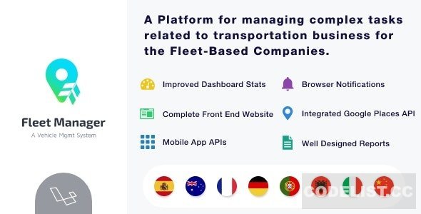 Fleet Manager v5.0 - Vehicle Management &amp; Booking System