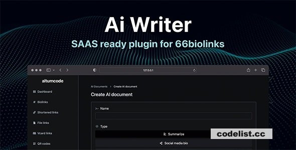 AI Writer v6.0.0 - AI Content Generator &amp; Writing Assistant