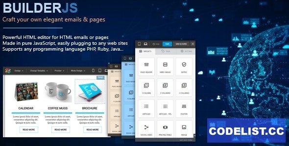 BuilderJS v5.0.2 - HTML Email &amp; Page Builder